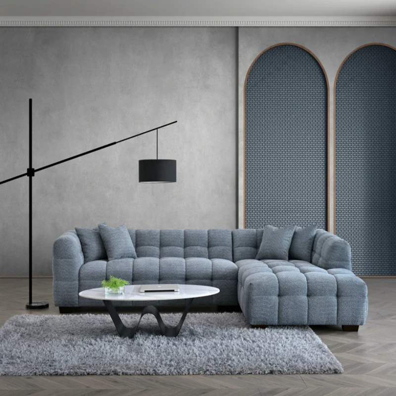 picture of boucle corner sofa