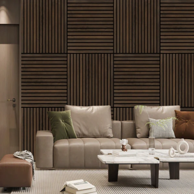 Walnut Wall Panelling