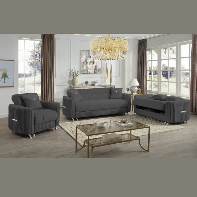 Modern Living Room Grey Sofa